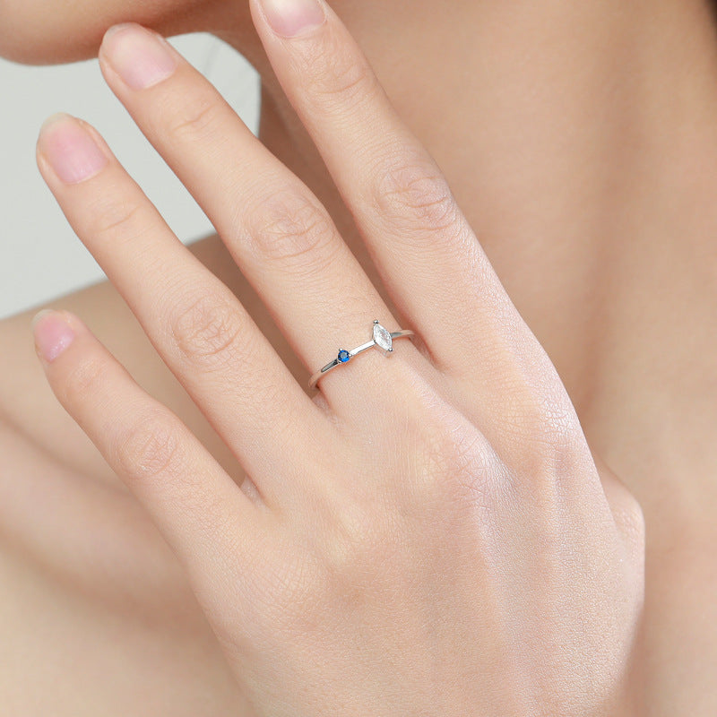 Wholesale sterling silver S925 diamond ring