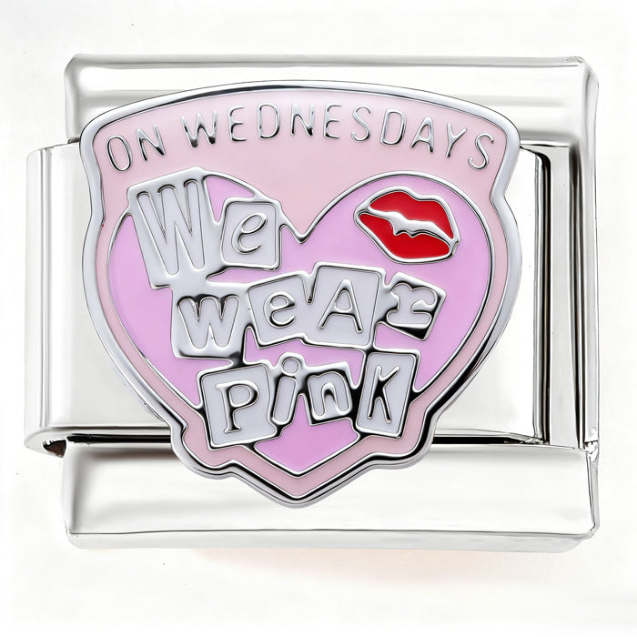 Wholesale 9mm Italian Charm Starter Bracelets DIY Cute cartoon Stainless Steel Composable Bracelet