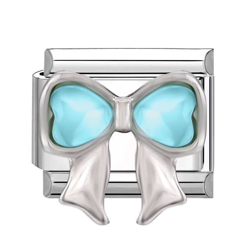 Wholesale Italian Charm Bracelet 9mm DIY Splicing Cute Creative Stainless Steel Composable Bracelet