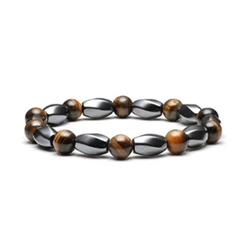 Wholesale Tiger Eye Stone Bracelet Obsidian Hematite Magnet Yoga Energy Bracelet ACC-BT-zhixiang008
