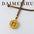 Wholesale  Oil Dropping Rotatable Gourd Eight Treasure Compasses Woolen Chain Necklace