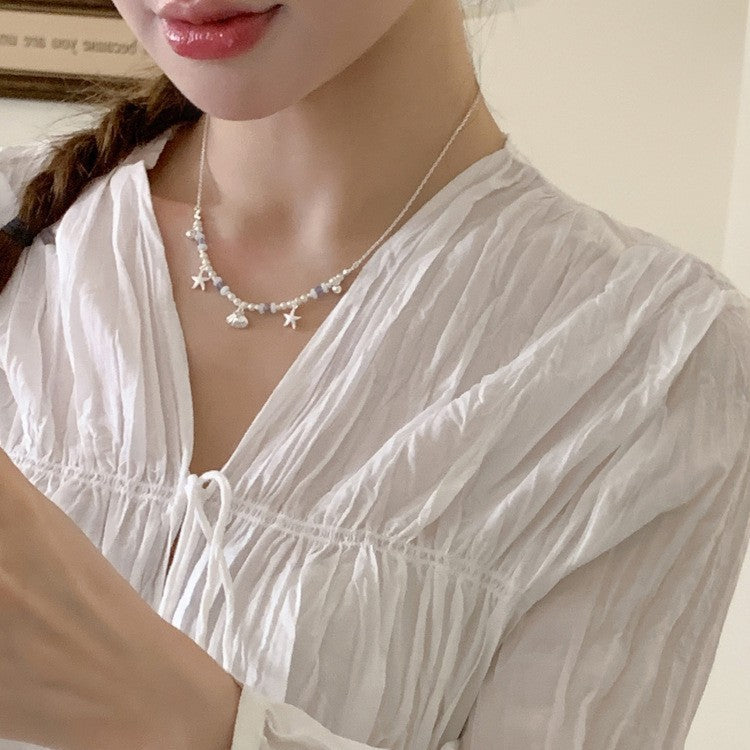 Wholesale Summer Holiday Starfish Shell Necklace