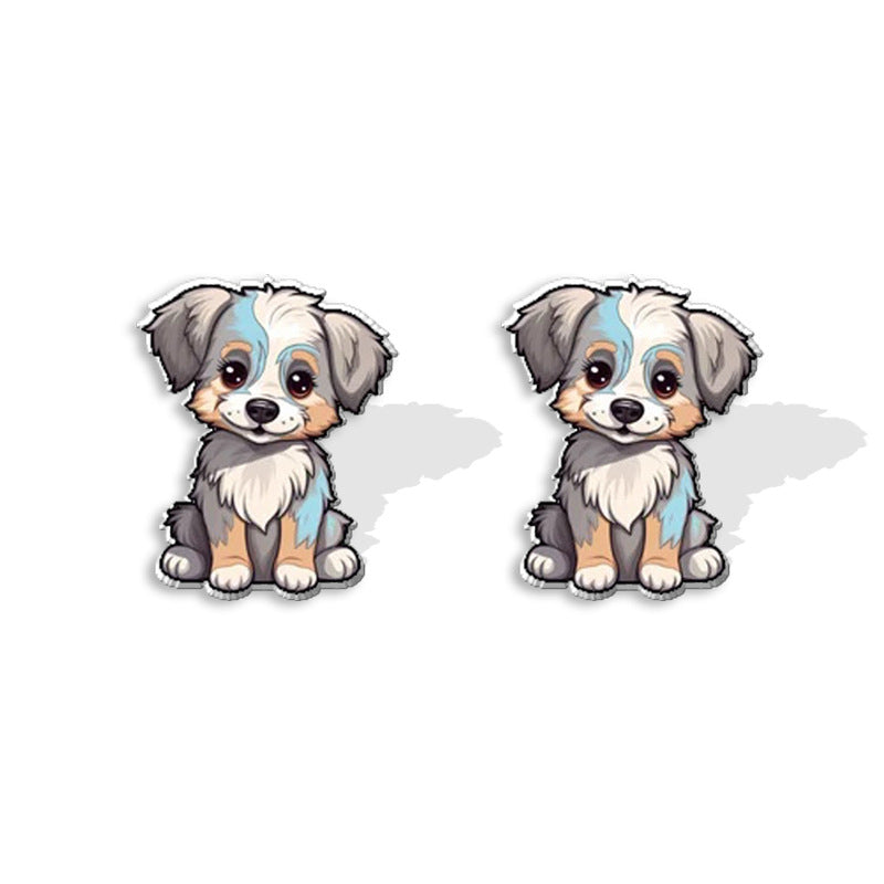 Wholesale Cartoon Cute Resin Earrings ACCVIP-ES-XiangLian022