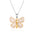Wholesale  stainless steel butterfly necklace