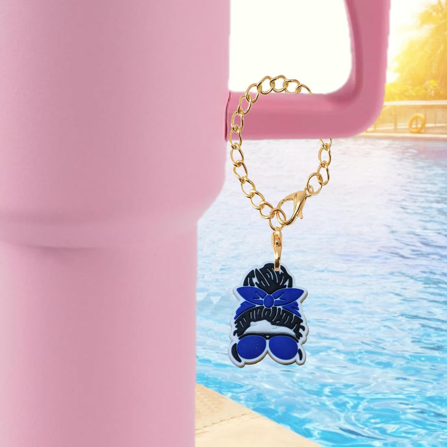 Wholesale MoM Cartoon Soft Rubber Hanging Chain Cup Accessories Chain Mother's Day ACC-CA-XieJi009