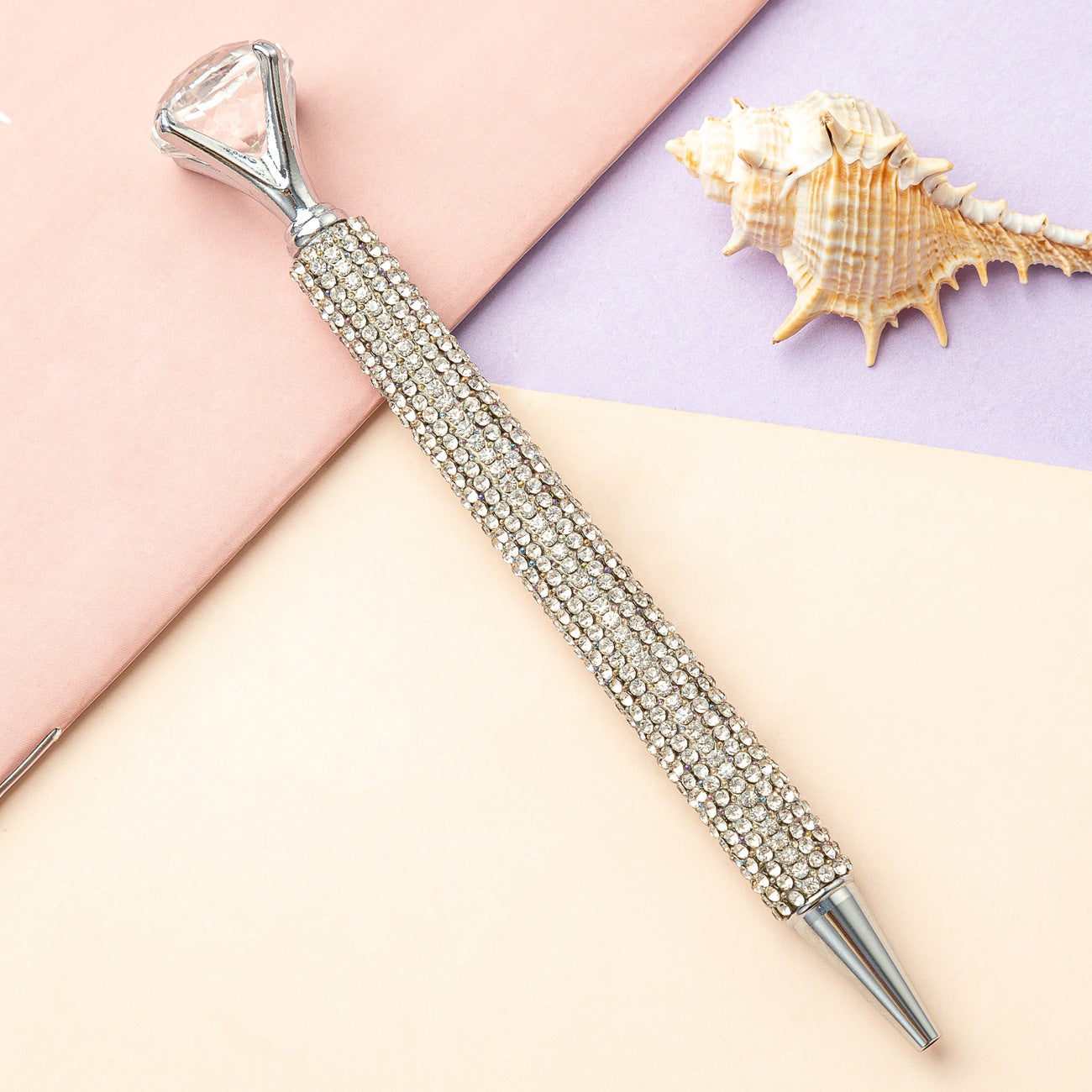 Wholesale Big Diamond Metal Ballpoint Pen