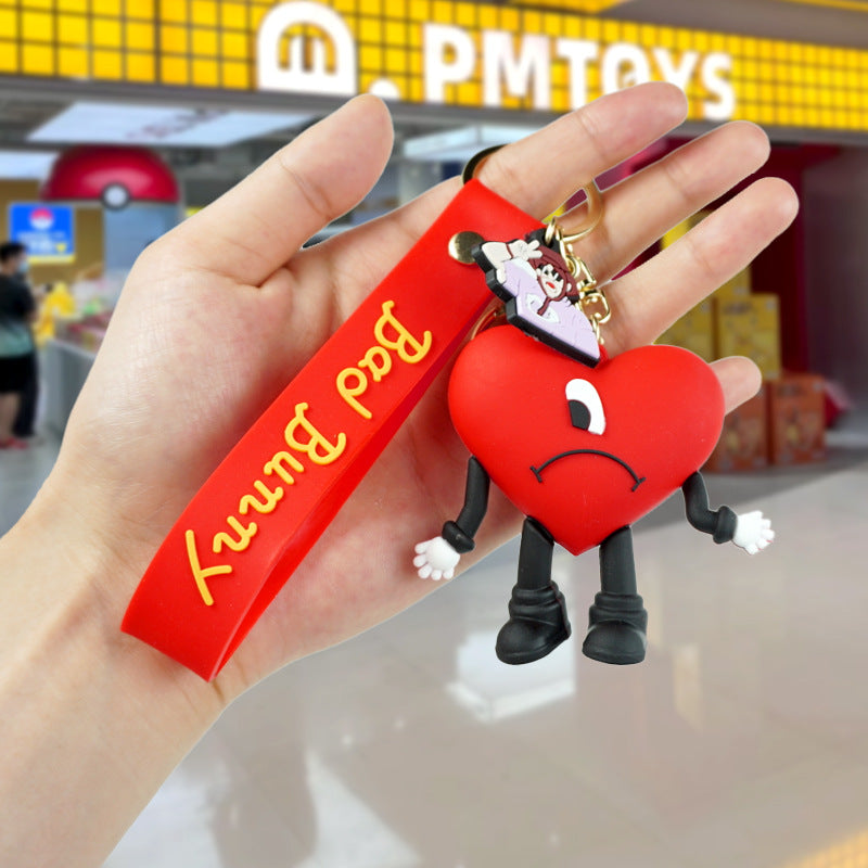 Wholesale Cartoon Cute PVC Love Doll Keychains ACC-KC-Yexiang003