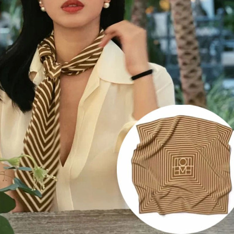 Wholesale Hangzhou Silk Spring Autumn f Women' s Shawl f 70cm Square f Gift Silk