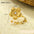 Wholesale flower 18K gold stainless steel ring