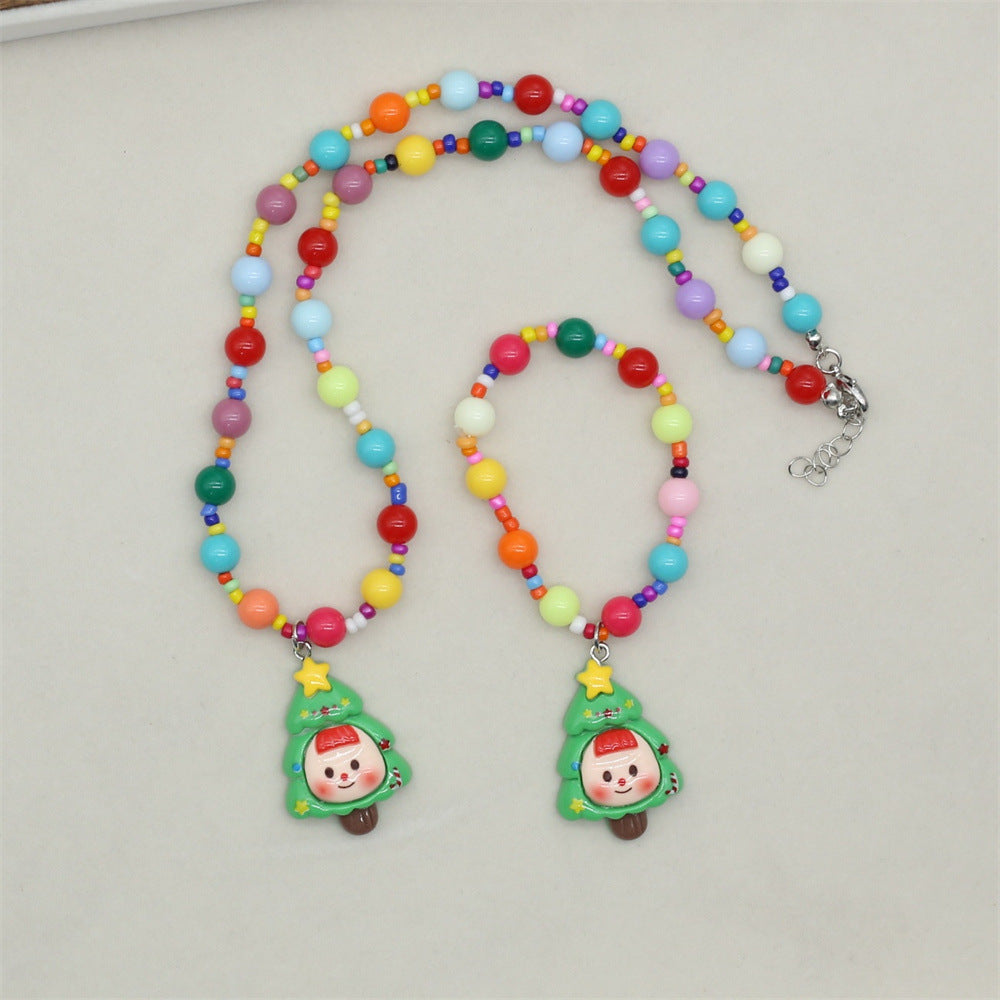 Wholesale  Cute Color Cartoon Necklace