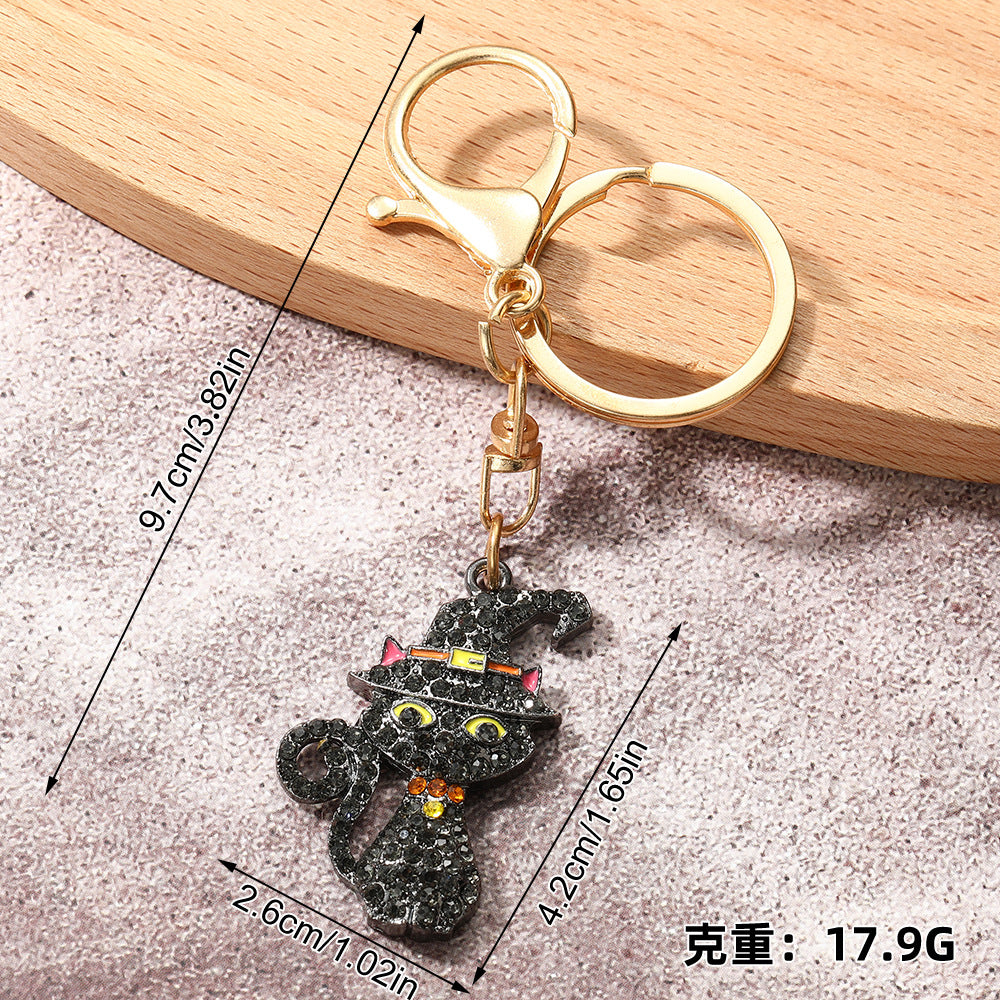 Wholesale Full Rhinestone  Keychain Fashion Decorative Accessory for Car Keys or Bag