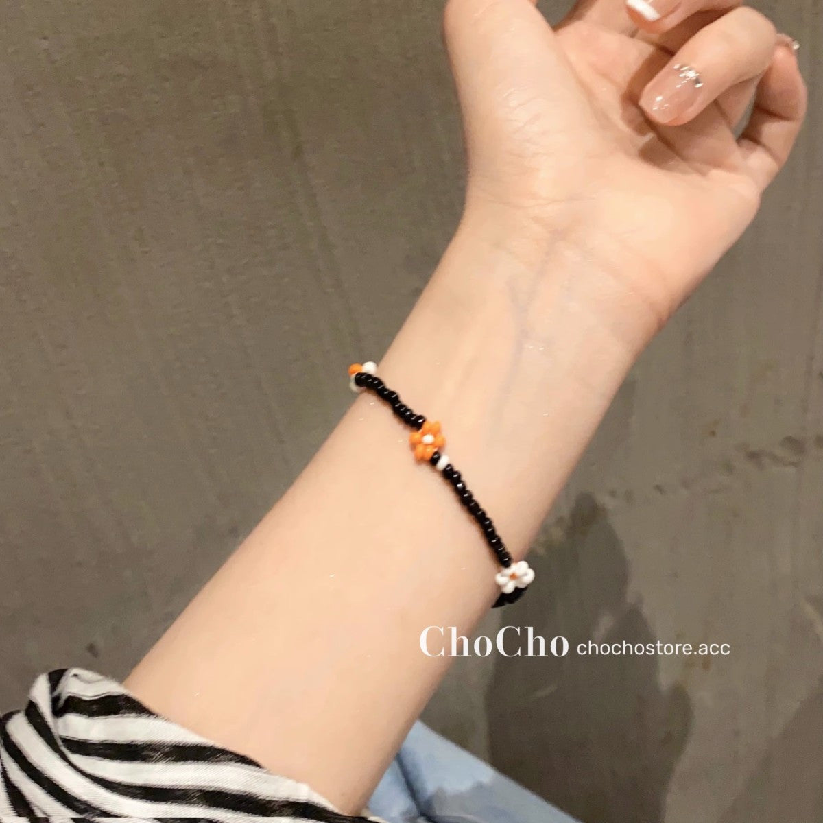 Wholesale colorful beaded bracelet flower bracelet