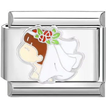 Wholesale 10pcs Italian Charm Bracelet 9mm DIY Splicing Removable Titanium Steel Wedding Travel Series Composable Bracelet