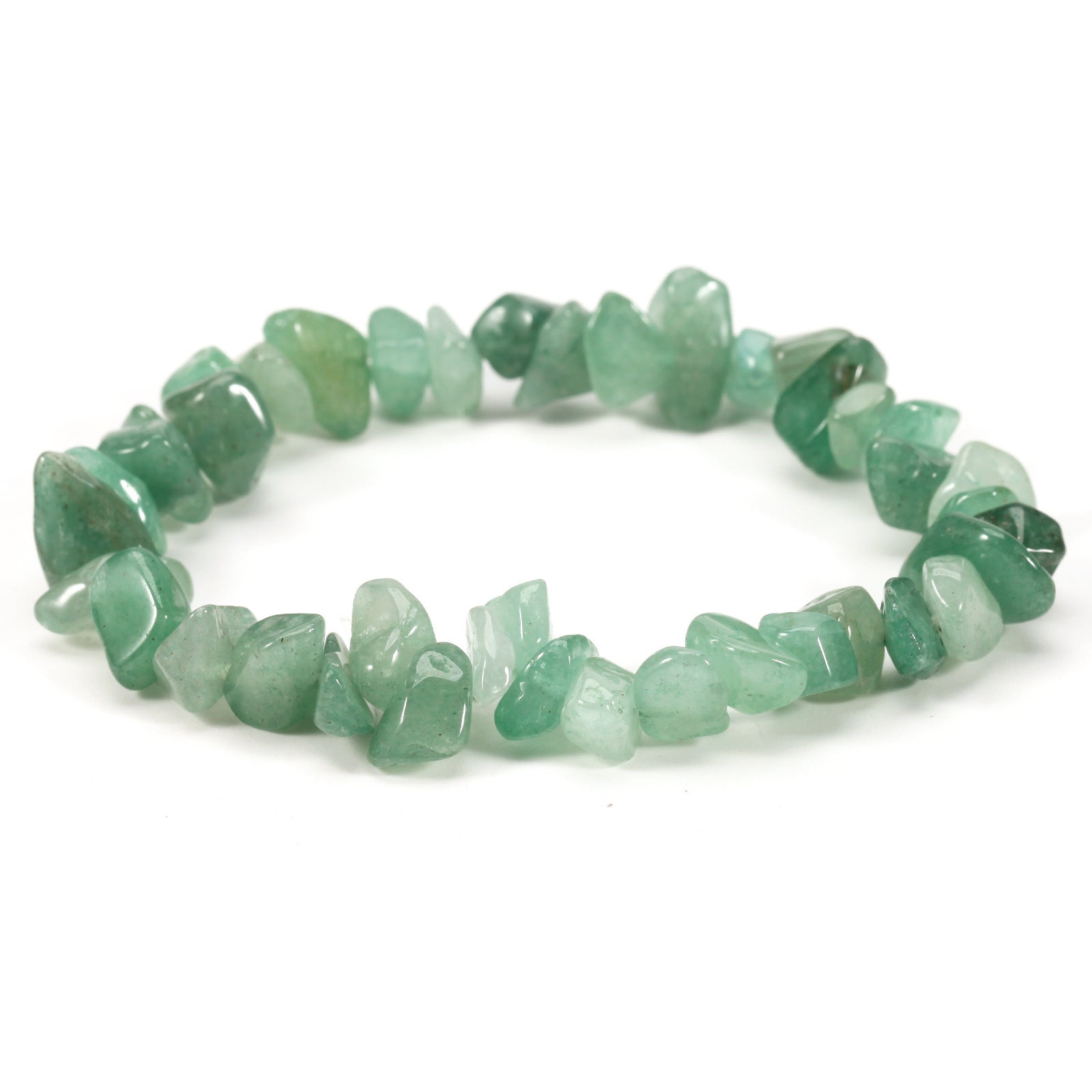 Wholesale Geometric Natural Stone Bracelet Irregular Gravel Beads Elastic Handmade Jewelry Accessory for Boutique Resale