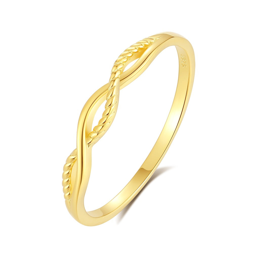 Wholesale S925 Silver  Irregular All-Match Ring