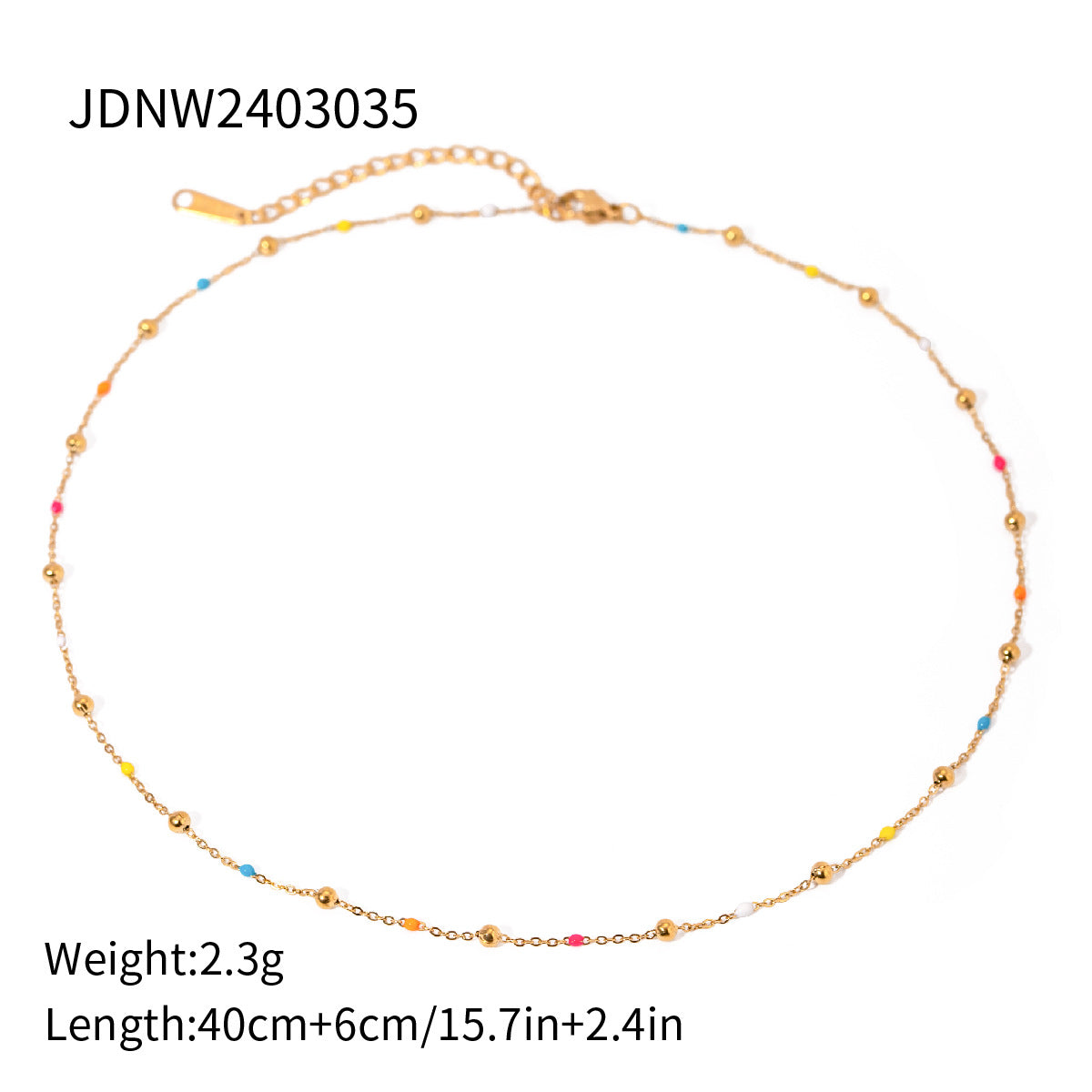 Wholesale Stainless Steel  Shell Necklace Light Luxury Clavicle Chain Jewelry