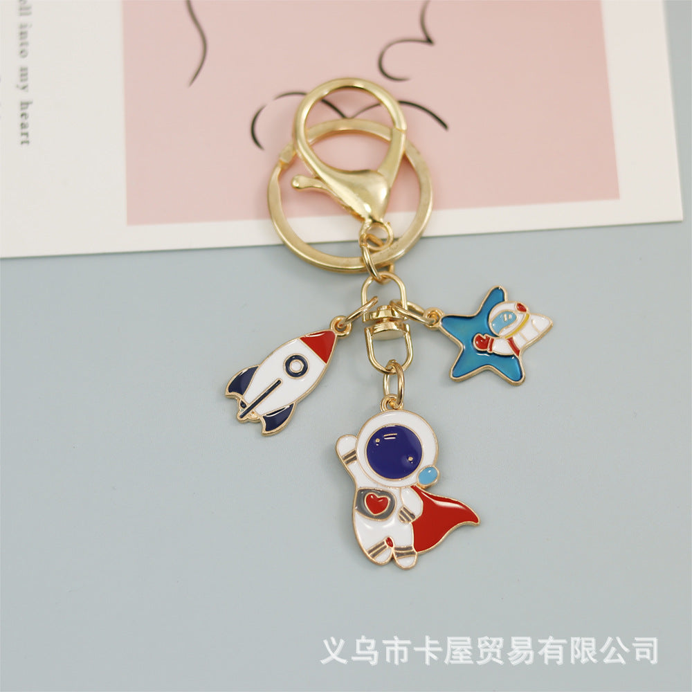 Wholesale Astronaut Metal Keychain