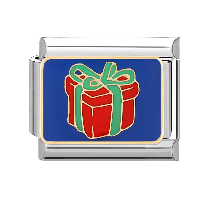 Wholesale Italian Module Creative Stylish Free DIY Cartoon Fashion Christmas Bracelet