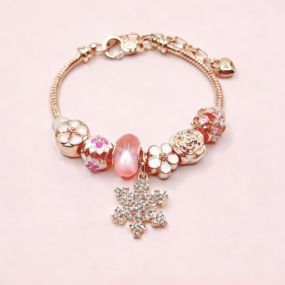 Wholesale Swan Heart Design Bracelet Gold Fashion Accessory Gift for Women