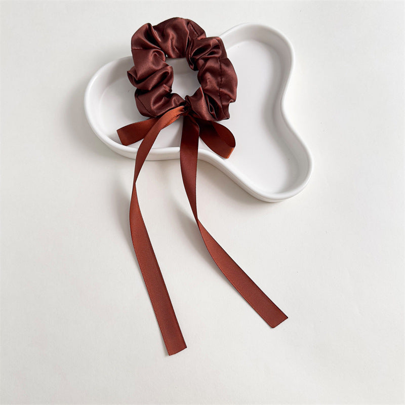 Wholesale Bow Ribbon Ribbon Hair Rope Hair Accessories Hair Scrunchies ACC-HS-SanTai002