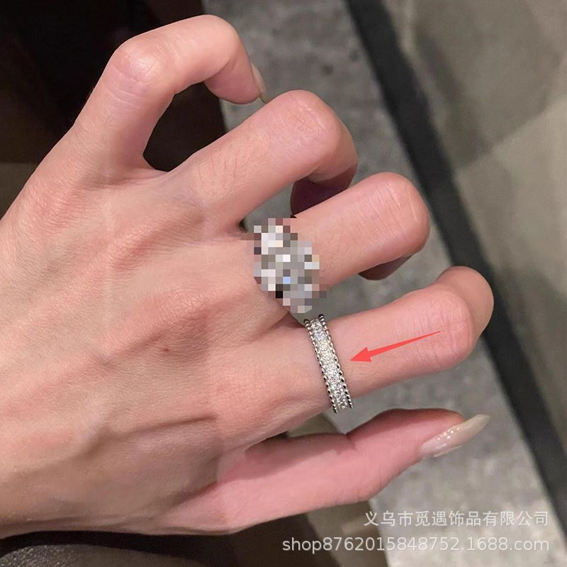 Wholesale Old Money Style Vintage Zircon Ring for Women - Fashion Jewelry Accessory,  Gift Idea