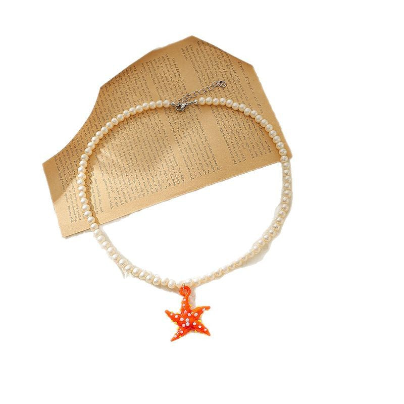 Wholesale Pearl Conch Coconut Shell Necklace