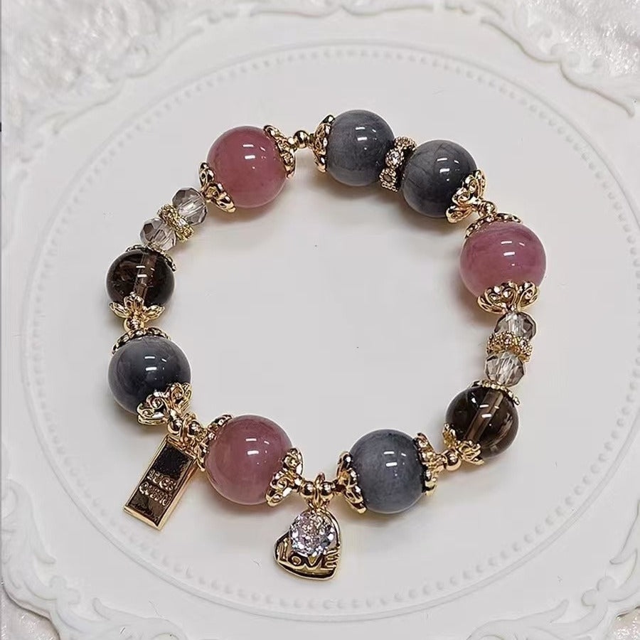 Wholesale Whale Fall Starry Sky Natural Stone Crystal Bracelet ACC-BT-Zhuox002