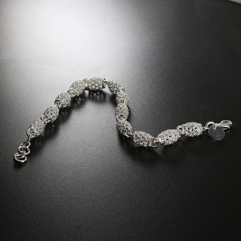Wholesale Korean Style Hollow Ball Bracelet Copper Electroplate Fashion Jewelry Gift