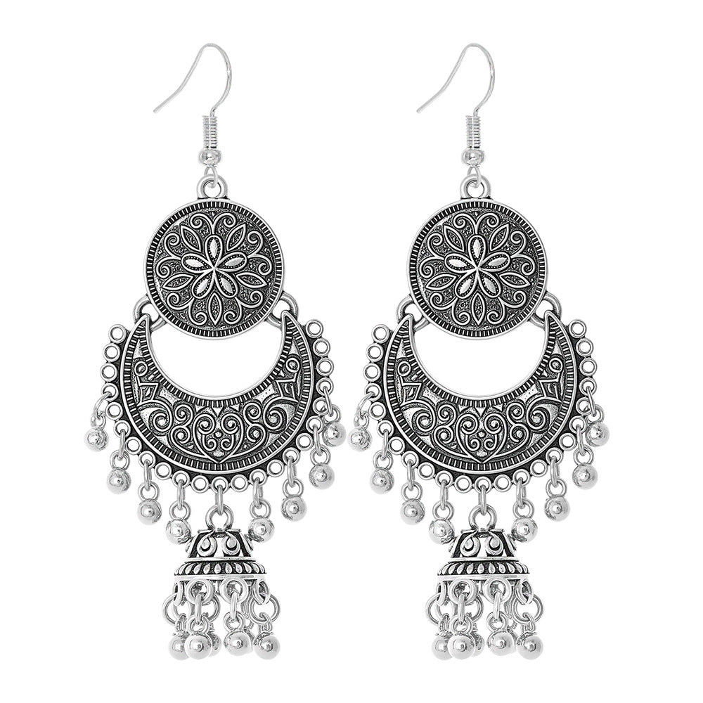 Wholesale Bohemian Ethnic Style Tassel Earrings Fashion Jewelry Accessory for Boutique Resale or Gift