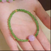 Wholesale Dopamine Rainbow Rice Bead Bracelet Glass Handmade Beads Trendy Jewelry Accessory For Women And Girls