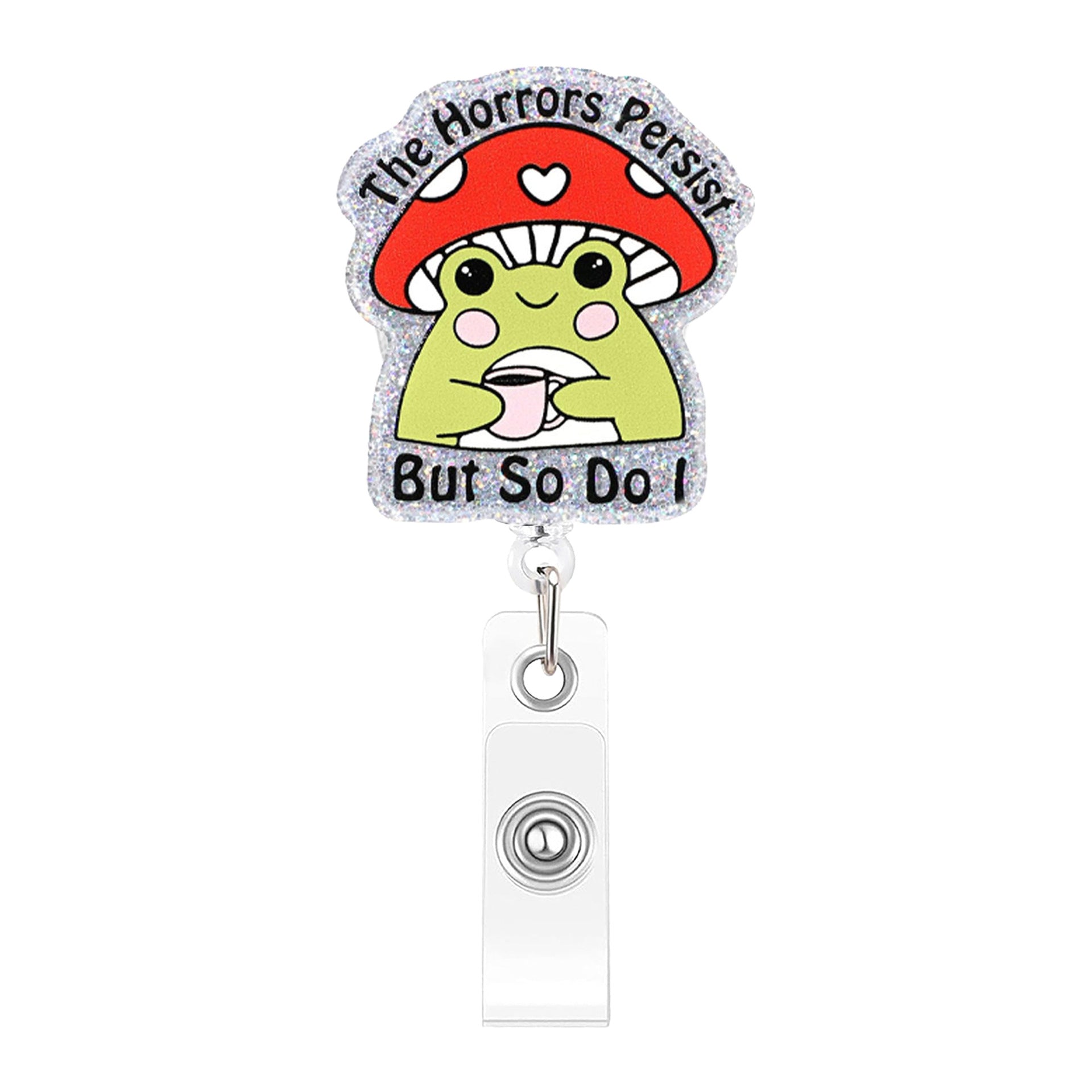 Wholesale Plastic Cartoon Animal Retractable Badge Holder Fun ID Card Holder Easy-Pull Buckle Fashion Accessory for Resale