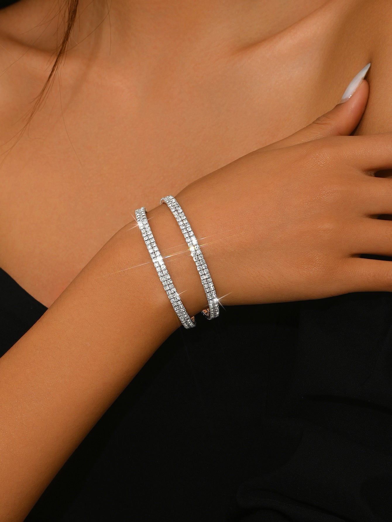 Wholesale double-row bracelet jewelry fashion bridal bracelet