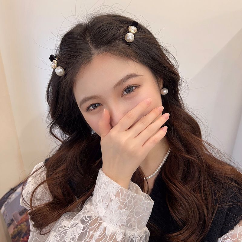 Wholesale Rhinestones hair clip side bangs forehead clip Hair Clips