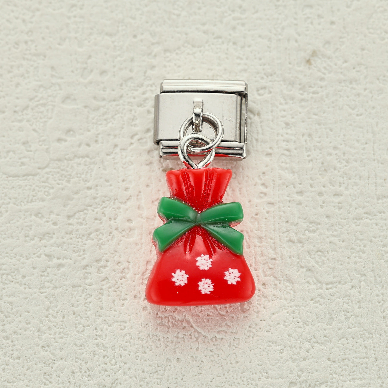 Wholesale Christmas DIY Stainless Steel Charm Beads for Handcrafted Jewelry Making,  Fashion Accessory