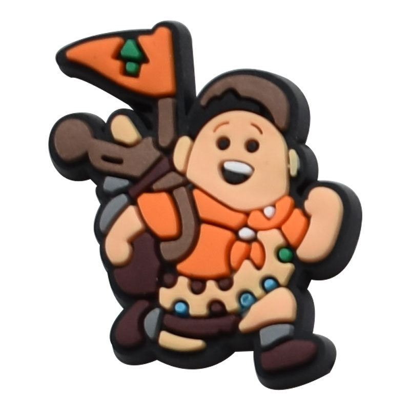 Wholesale  Random 100pcs cartoon PVC Soft Rubber Shoe Buckle Decoration