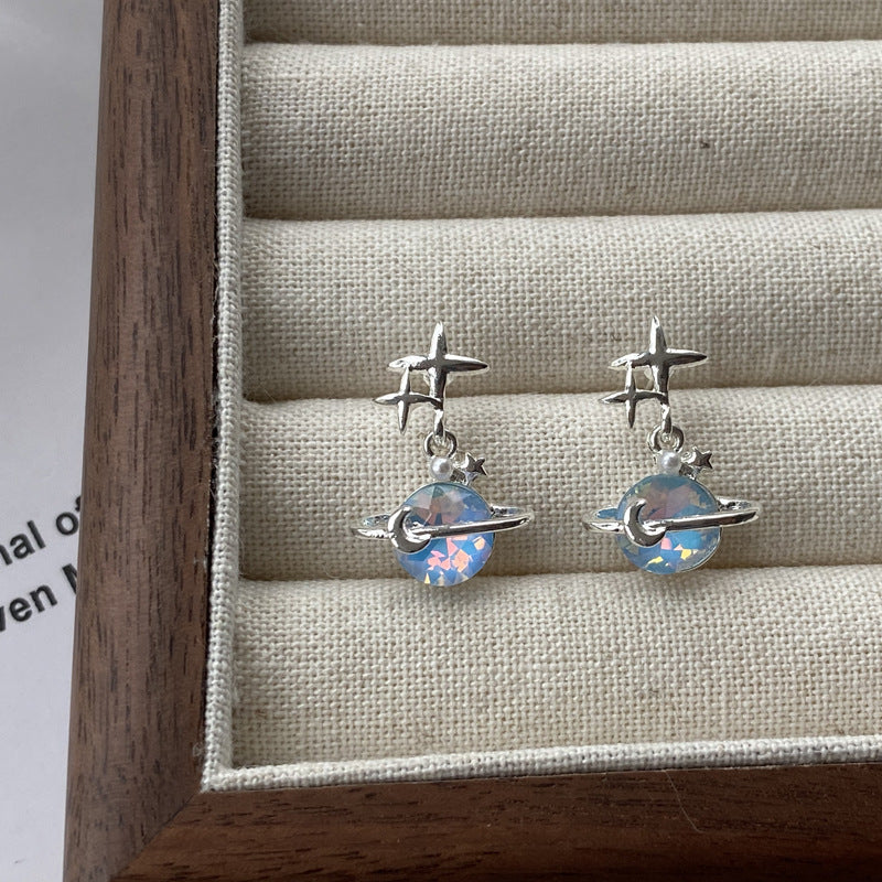 Wholesale Metal Pendant Earrings Studs ACC-ES-Hanxi005