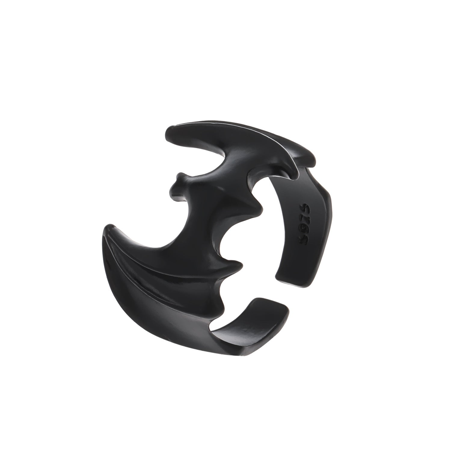 Wholesale Alloy Gothic Bat Open Ring Dark  Jewelry Accessory Unisex