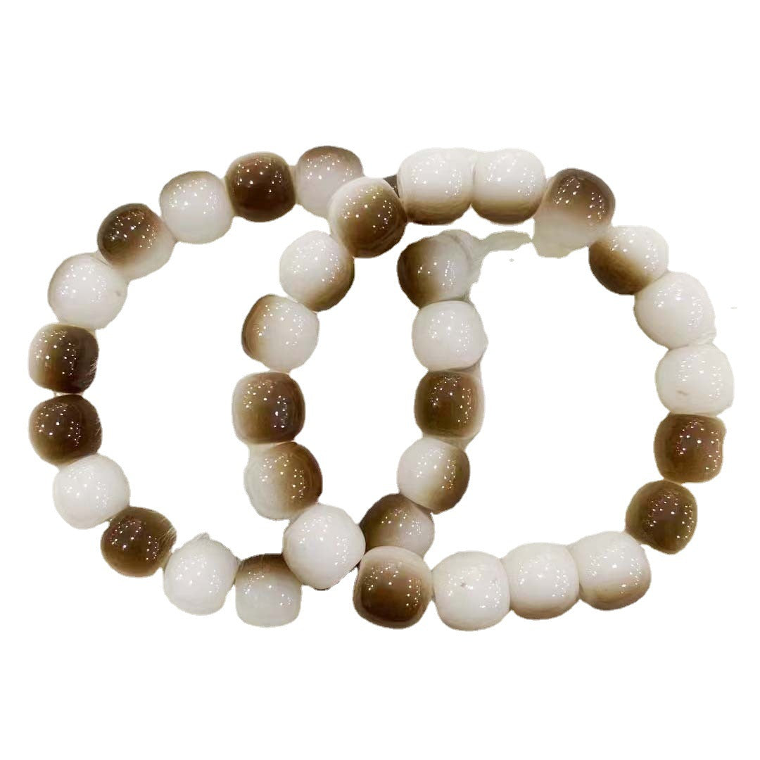 Wholesale Gradient color bead bracelet