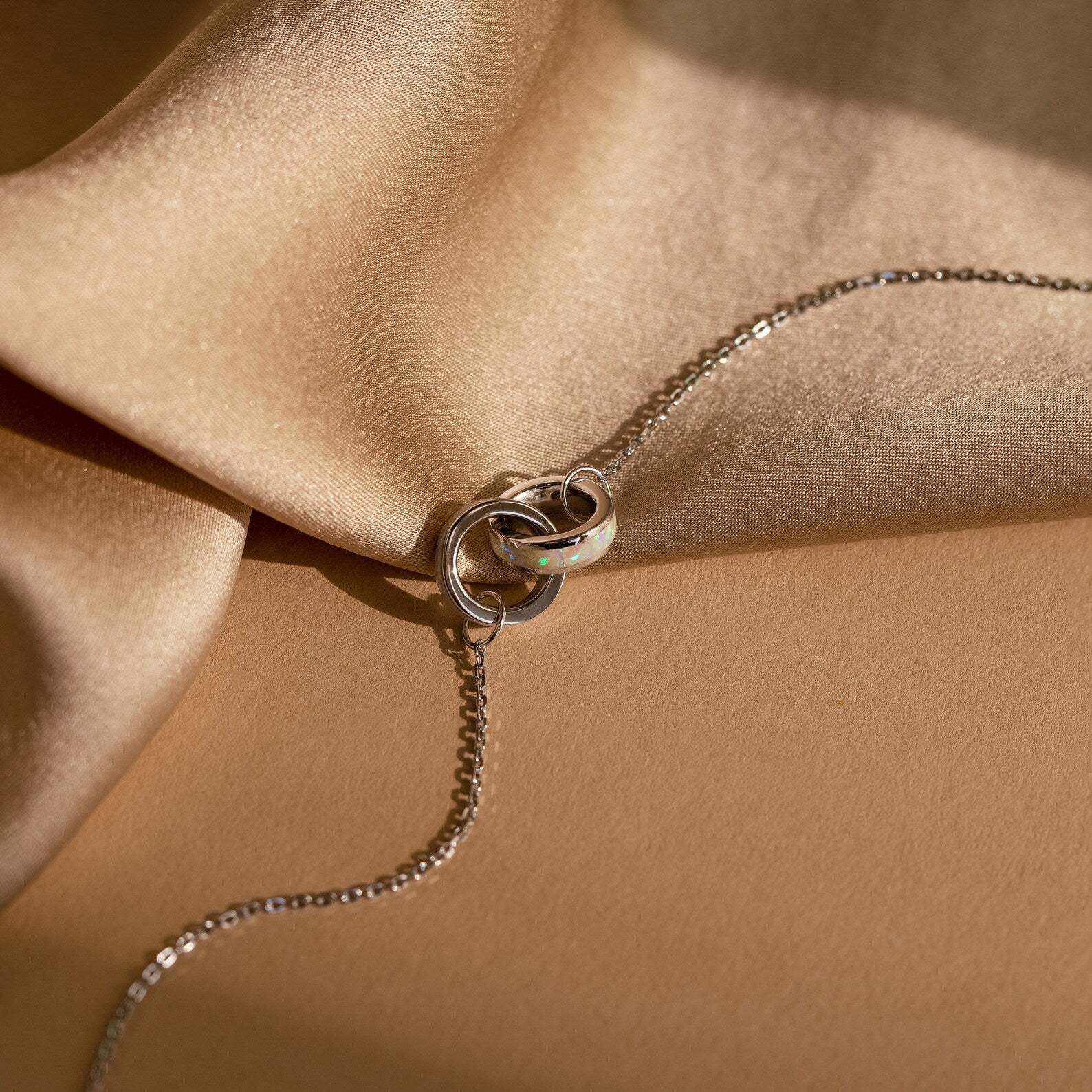 Wholesale titanium steel asymmetric stitching bracelet