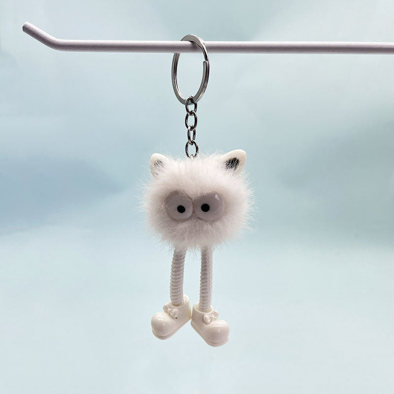 Wholesale Plush Elf Keychain Small Briquette Bag Pendant Keychains