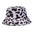 Wholesale  Fisherman Hat Cow Printed Double-sided Casual Basin Hat Bucket Hat