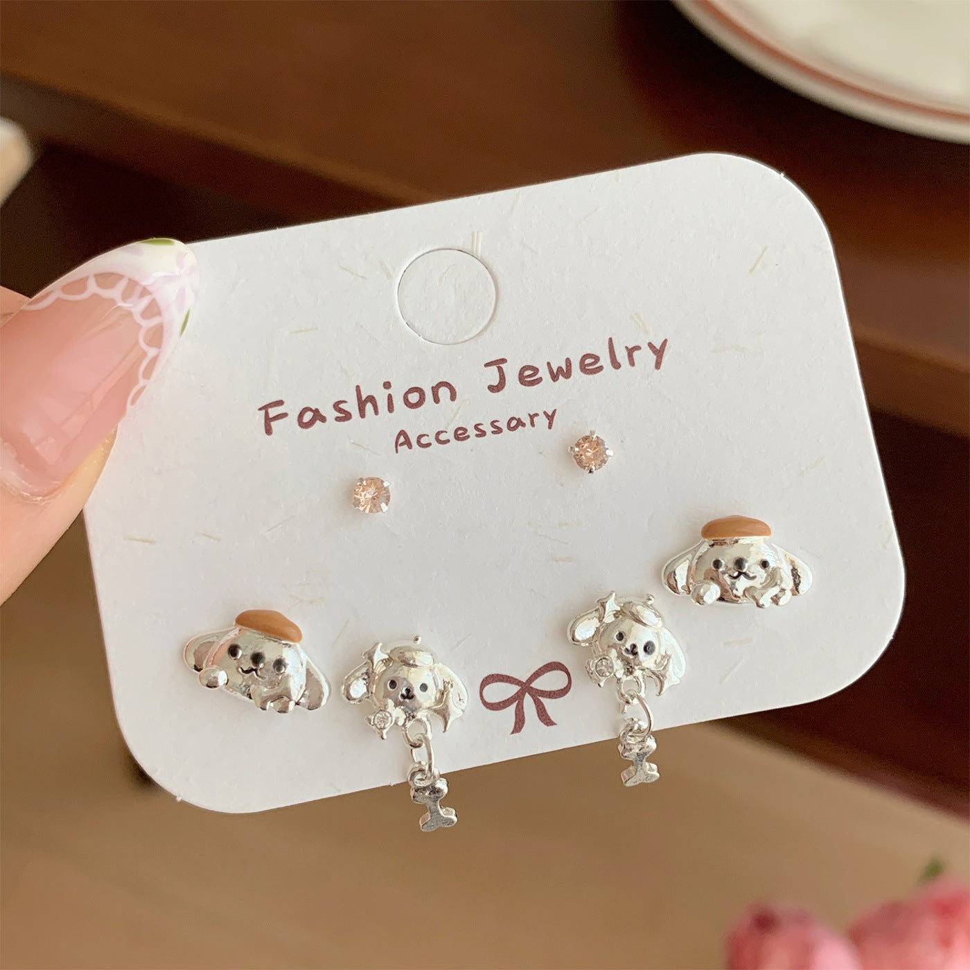 Wholesale Cat  Cartoon Cute   Earrings