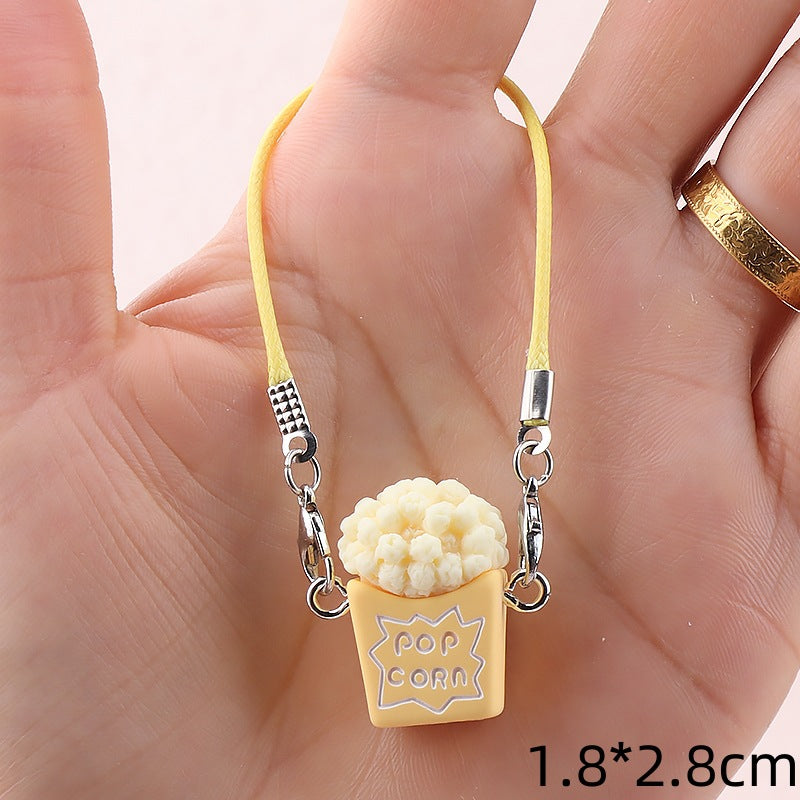 Wholesale Cute cartoon mini popcorn doll accessories
