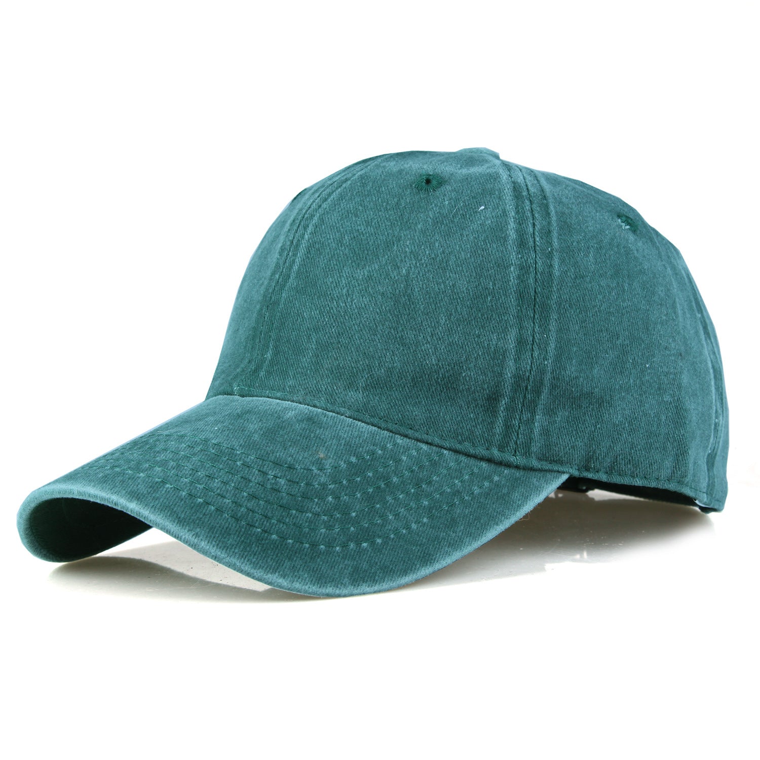 Wholesale Washed Pure Cotton Solid Color Light Plate Baseball Cap