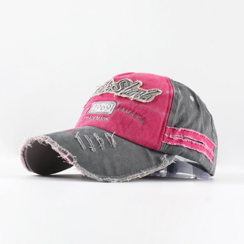 Wholesale Retro 1969 Letter Denim Baseball Cap Embroidered Washed Adjustable Outdoor Sunshade Fashion Accessory For Everyday Wear Boutique Resale