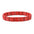 Wholesale Italian Charm Bracelet 9mm DIY Splicing Red Background Stainless Steel Composable Bracelet