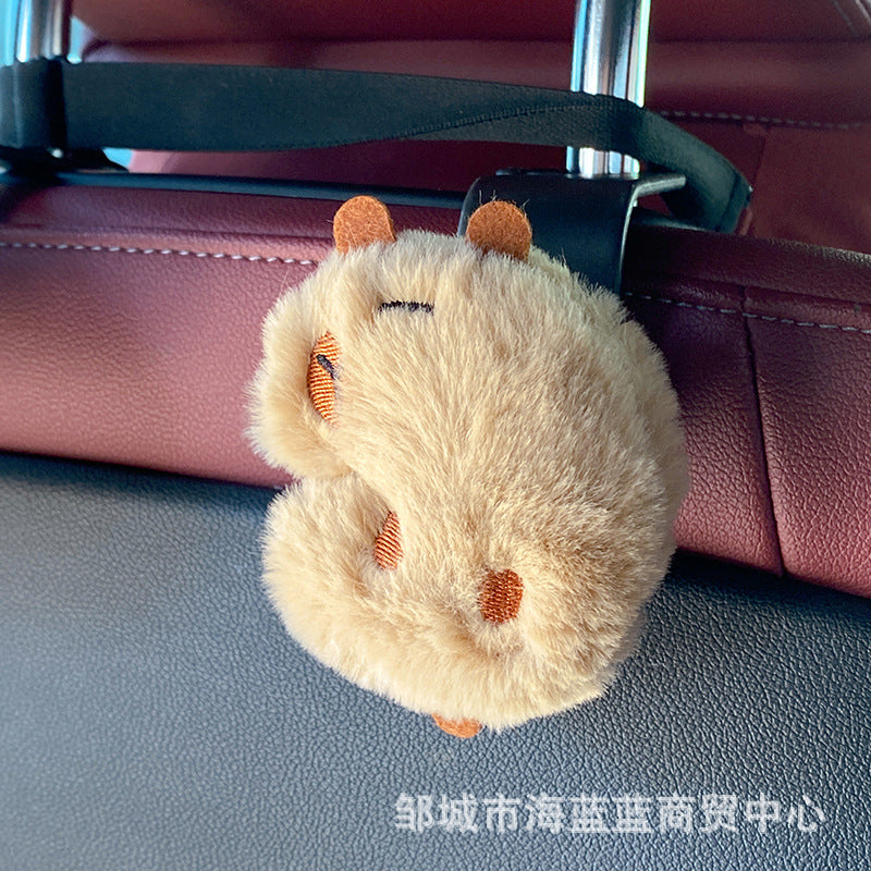 Wholesale  Cute Plush Car Keychains