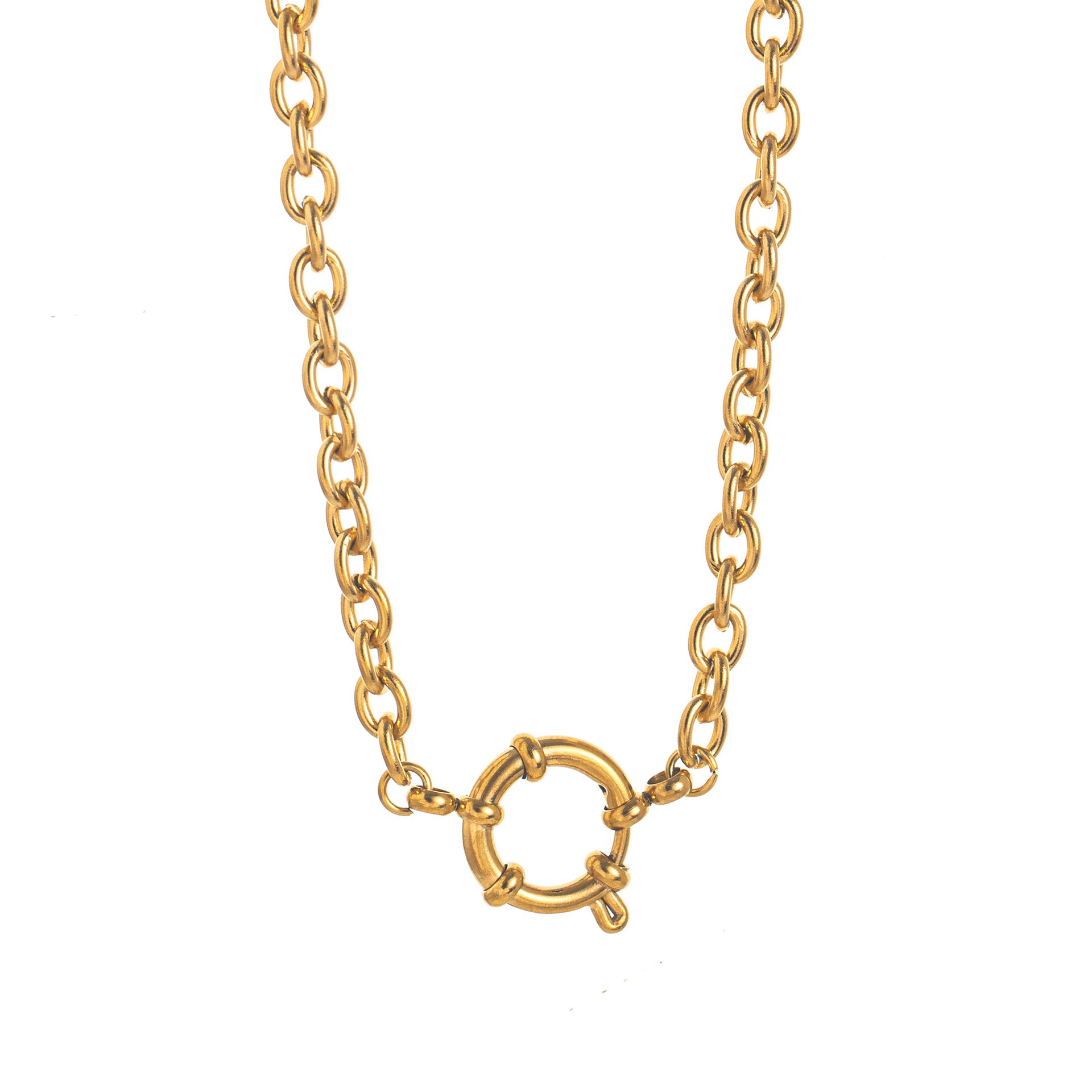 Wholesale Stainless steel electroplated 18K gold butterfly heart cross pendant