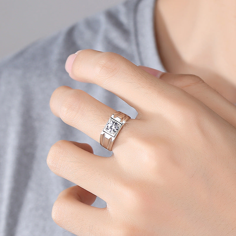 Wholesale  1 Carat Moissanite Ring