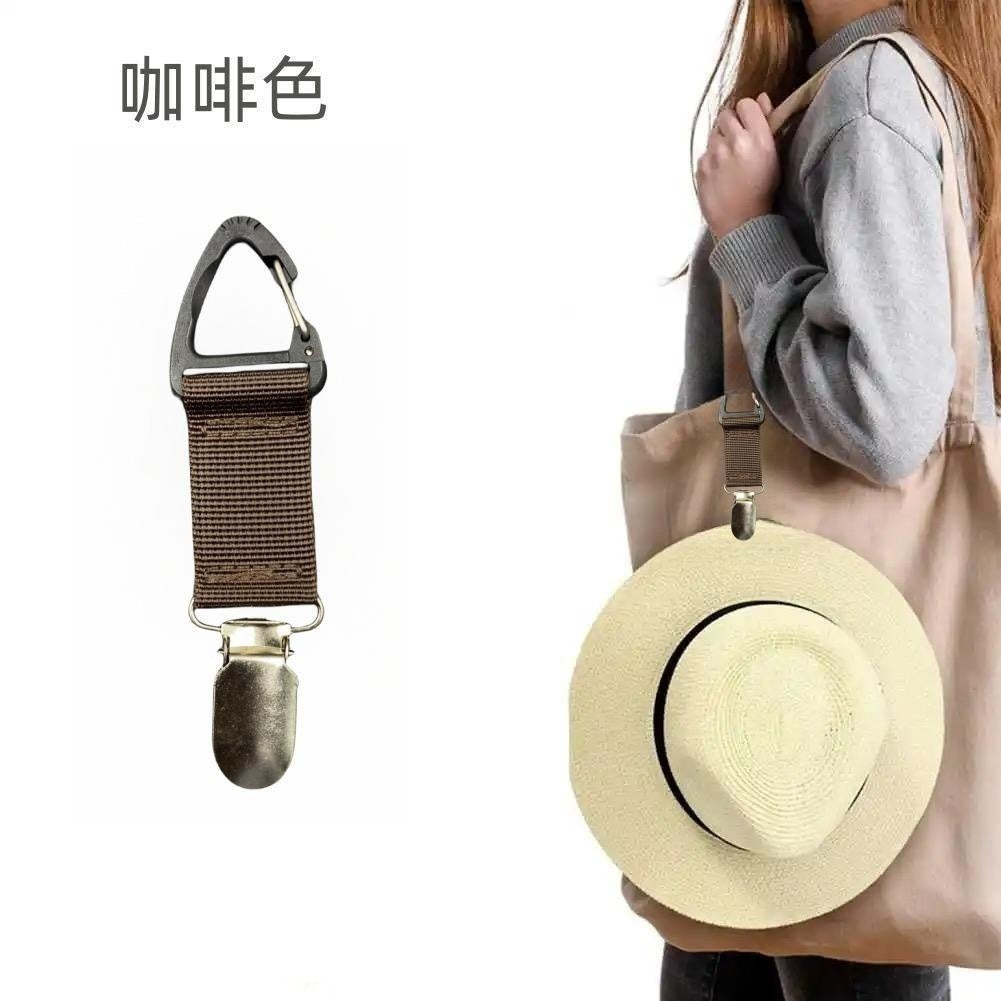 Wholesale Travel Hat Clip Outdoor Backpack Luggage Storage Clip Multipurpose Straw Hat ACC-HP-BangNi005